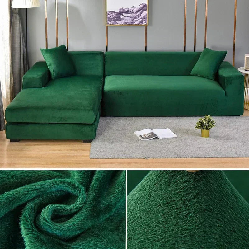 Stretch Velvet Sofa Cover