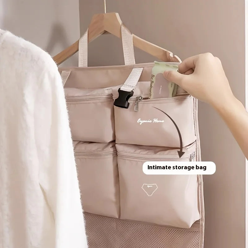 Portable Travel Organizer Cube with 6 Compartments – Best Packing Cubes for Travel, Ideal for Clothes and Accessories Storage