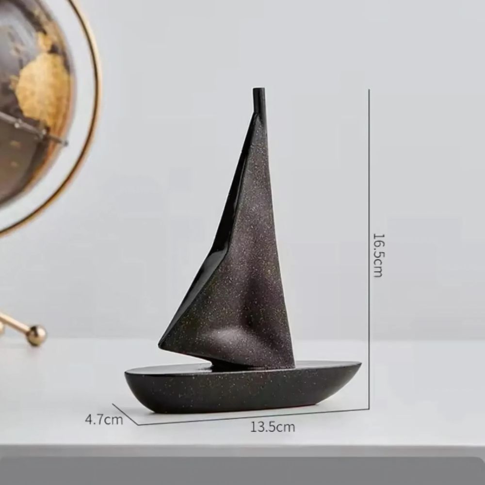Celestial Drift Sailboat Decor