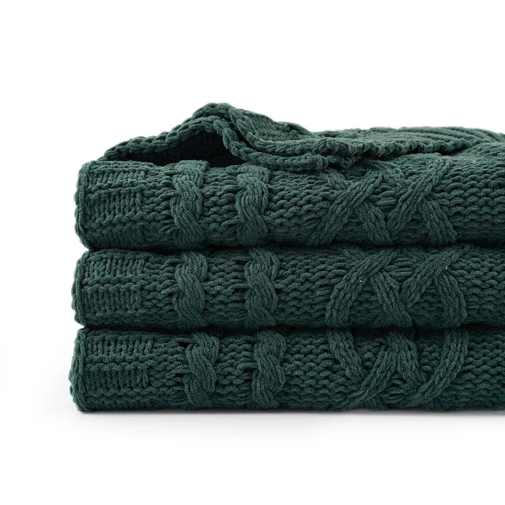 Cozy blanket for bed and sofa