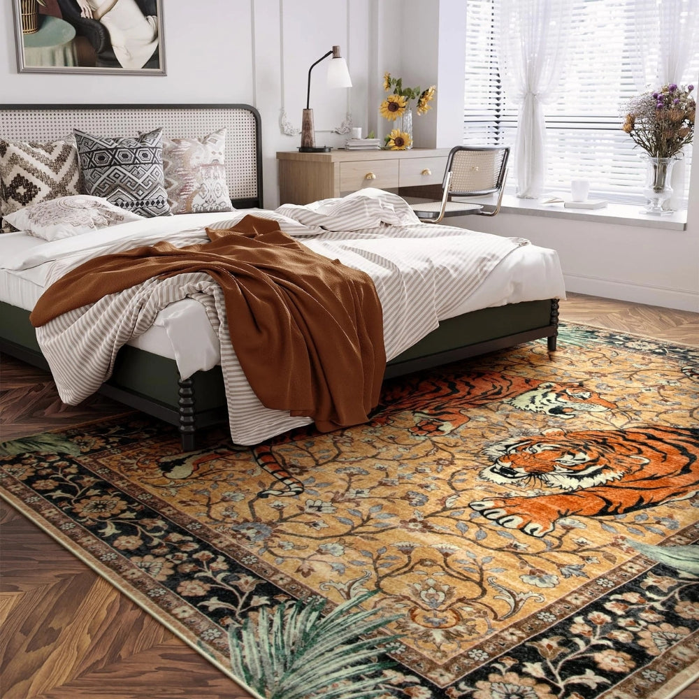 Savage Grace Tiger Tapestry Carpet Rug