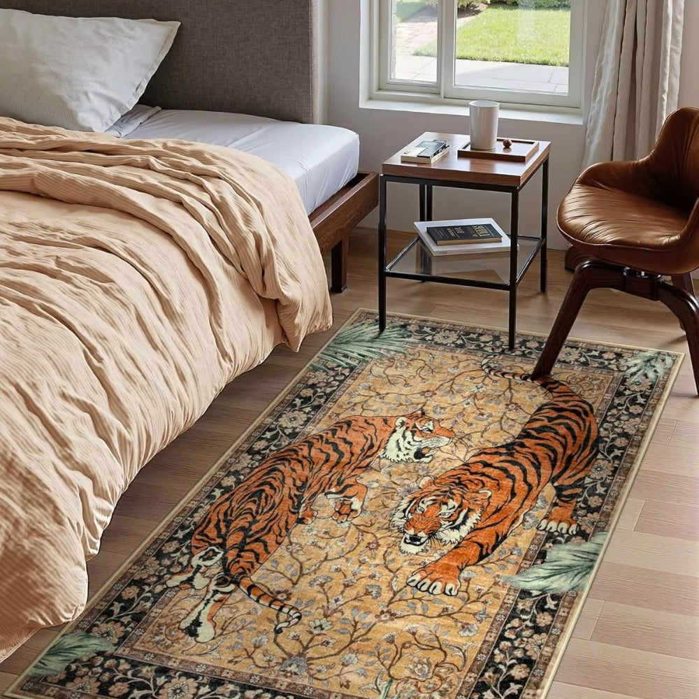 Savage Grace Tiger Tapestry Carpet Rug