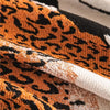 Savara Leopard Sofa Throw Blanket