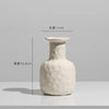 Set of modern abstract ceramic vases in matte beige, minimalist home decor for living room or dining table display