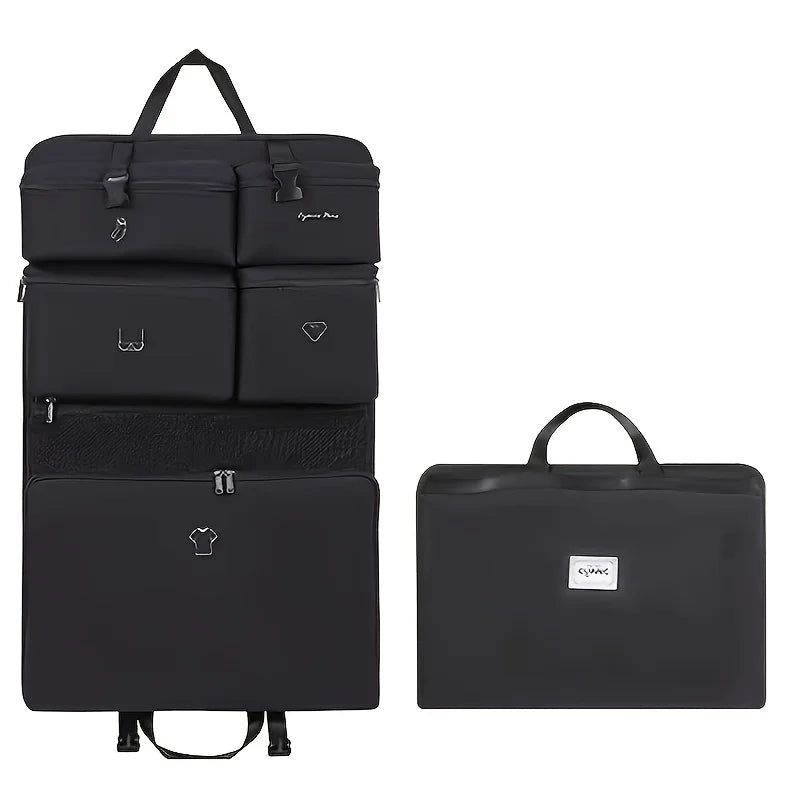 Portable Travel Organizer Cube with 6 Compartments – Best Packing Cubes for Travel, Ideal for Clothes and Accessories Storage