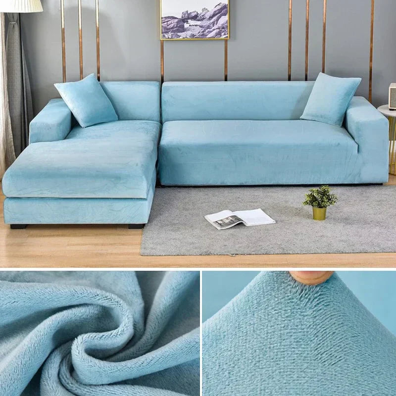 Stretch Velvet Sofa Cover