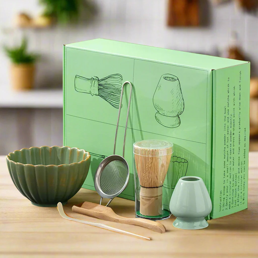 Japanese Matcha Bowl Set