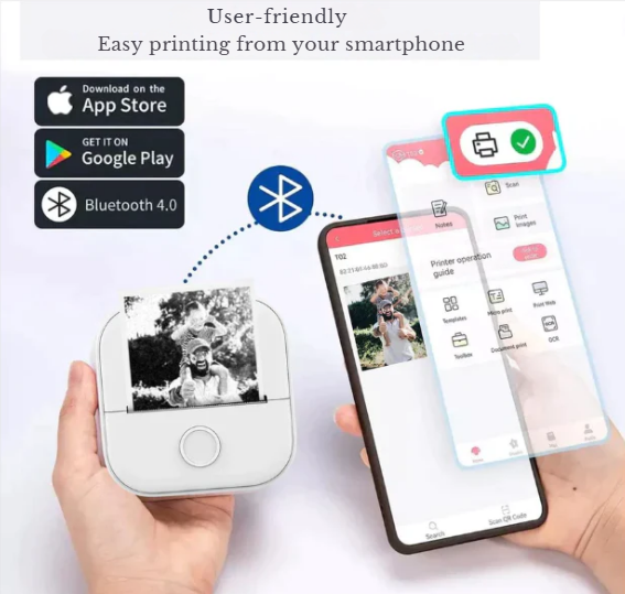50% OFF | PrintMate™ | Your pocket-sized printing companion. Print Anywhere, AnytimeNo Ink Needed!