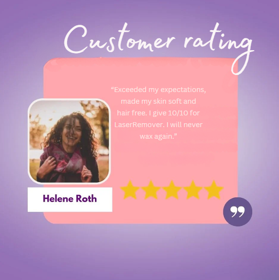 1+1 FREE | SilkLaser™ | Smooth skin, effortless hair removal. Painless, Permanent, Perfect!