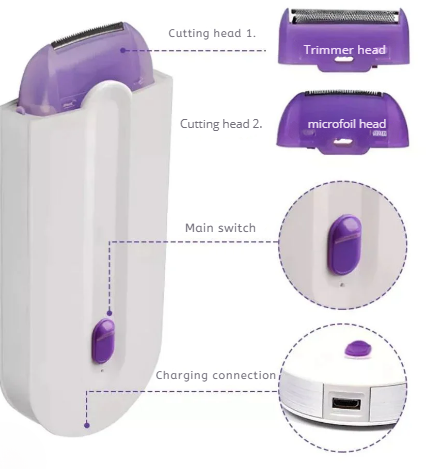 1+1 FREE | SilkLaser™ | Smooth skin, effortless hair removal. Painless, Permanent, Perfect!