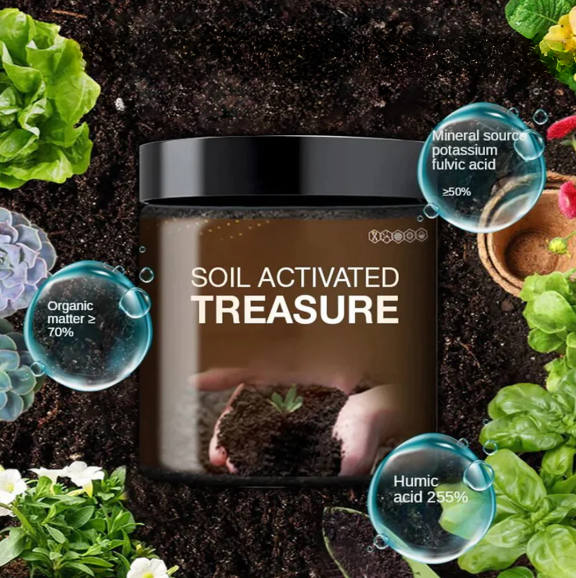 GrowBoost™ | The Secret to Thriving Plants, Eco-Friendly Soil Enhancement for Greener Gardens!