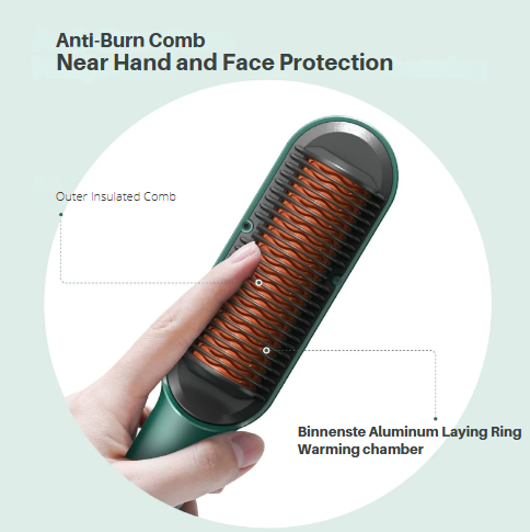 StyleEase™ | Effortlessly Silky, Smooth Hair in Just 3 Minutes, Salon-Quality Styling, Anytime, Anywhere!