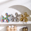 Ceramic Balloon Dog Sculpture – Unique Abstract Home Office Decoration and Gift