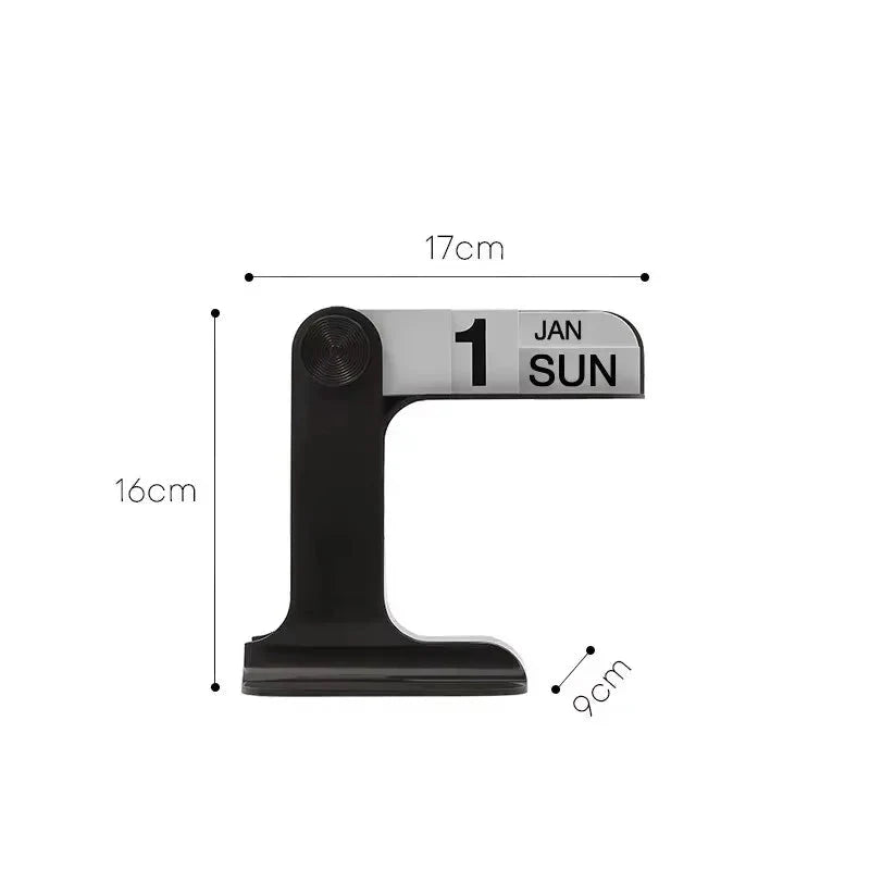 Modern Desktop Calendar – Stylish Flipping Desk Calendar for Home and Office Decor