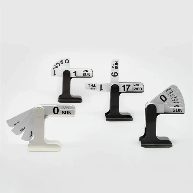 Modern Desktop Calendar – Stylish Flipping Desk Calendar for Home and Office Decor