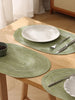 Set of 4 Washable Heat-Resistant Placemats, Non-Slip, Mixed Colors for Kitchen Dining Table