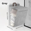 Foldable Adhesive Laundry Basket – Multifunctional Wall Hanging Organizer for Clothes and More