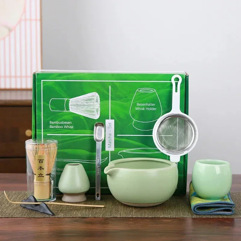 Complete 10-Piece Japanese Matcha Set