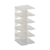 Shoe rack – Modular 6-tier design – Space-saving shoe storage for closet – Durable and easy to clean