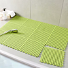 Shower tiles – Antibacterial plastic – Non-slip design – Easy assembly – 11.8 x 11.8 in