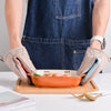 Silicone oven glove – Heat-resistant – Non-slip fish design – Comfortable kitchen accessory