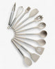 Silicone utensil set – 13-piece –  Heat resistant – Beige latte kitchen tools