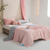 Silky summer quilt – Cooling blush fabric – Lightweight and breathable – Perfect for warm nights