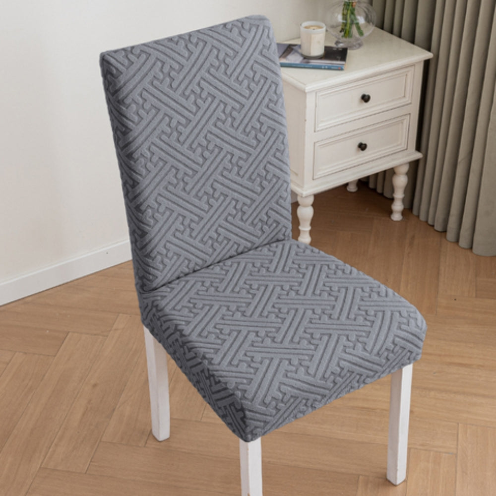 Silvra Elastic Lattice Dining Chair Cover