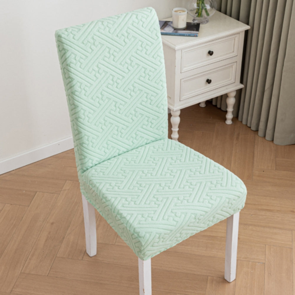 Silvra Elastic Lattice Dining Chair Cover
