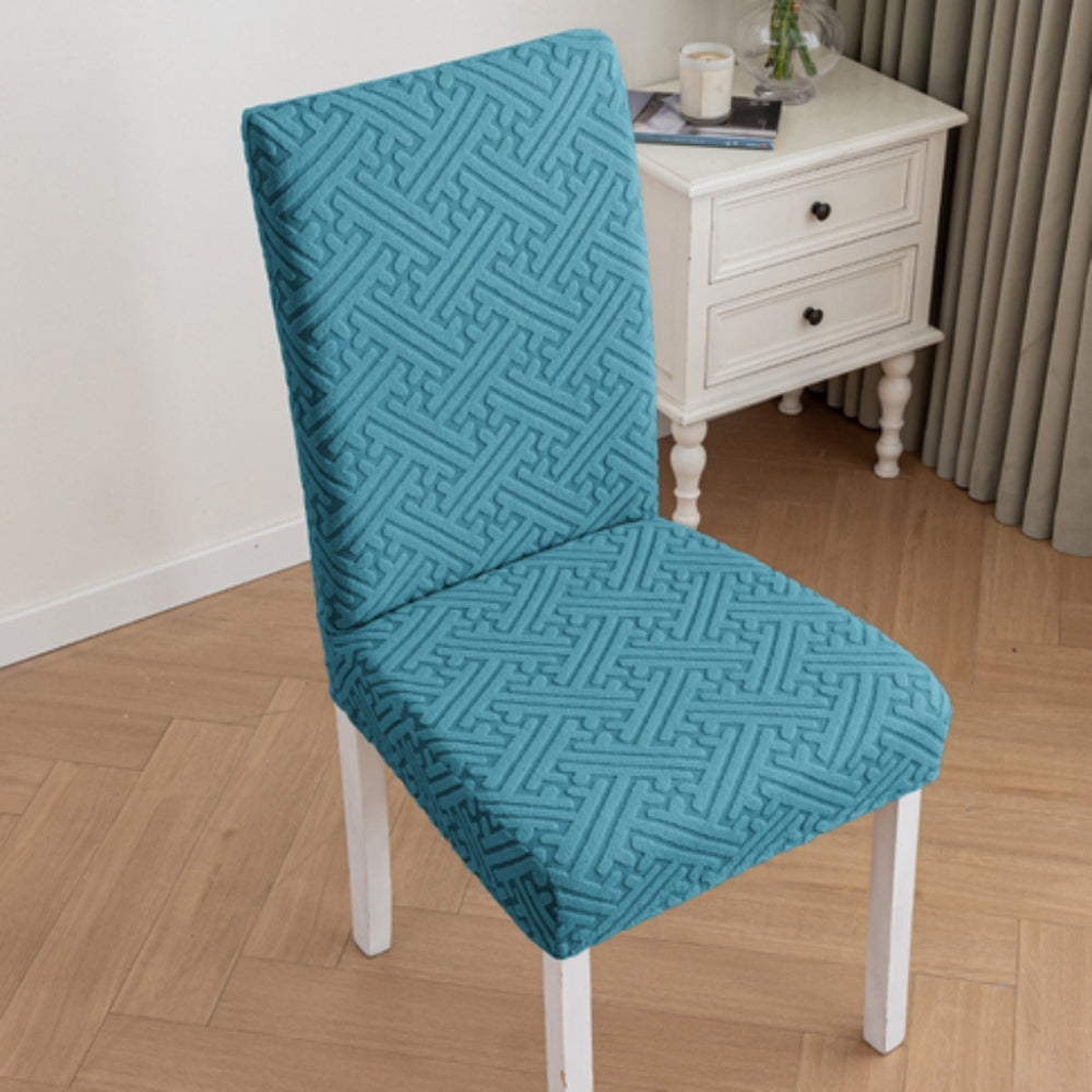 Silvra Elastic Lattice Dining Chair Cover