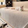 Sofa cover – Premium microfiber blend – Stripe herringbone design – Non-slip and machine washable