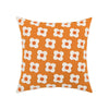 Sofa cushion – Cotton blend – Embroidered floral design – Cozy square and rectangular home accent
