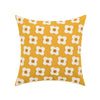 Sofa cushion – Cotton blend – Embroidered floral design – Cozy square and rectangular home accent