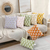 Sofa cushion – Cotton blend – Embroidered floral design – Cozy square and rectangular home accent