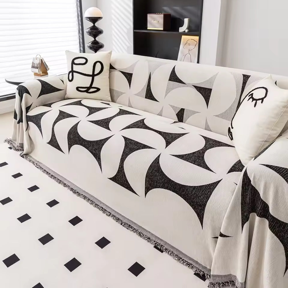 Windmill Pattern Sofa Cover