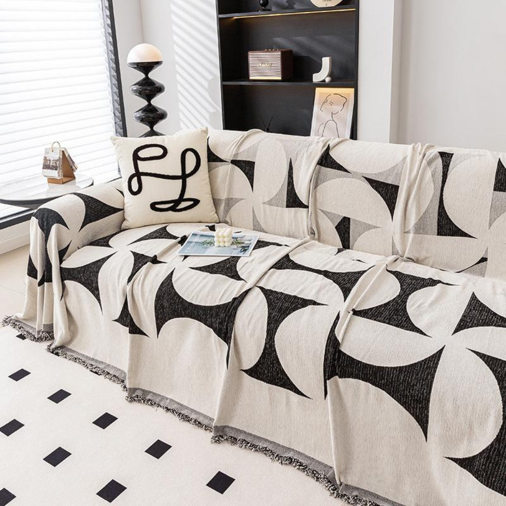 Windmill Pattern Sofa Cover