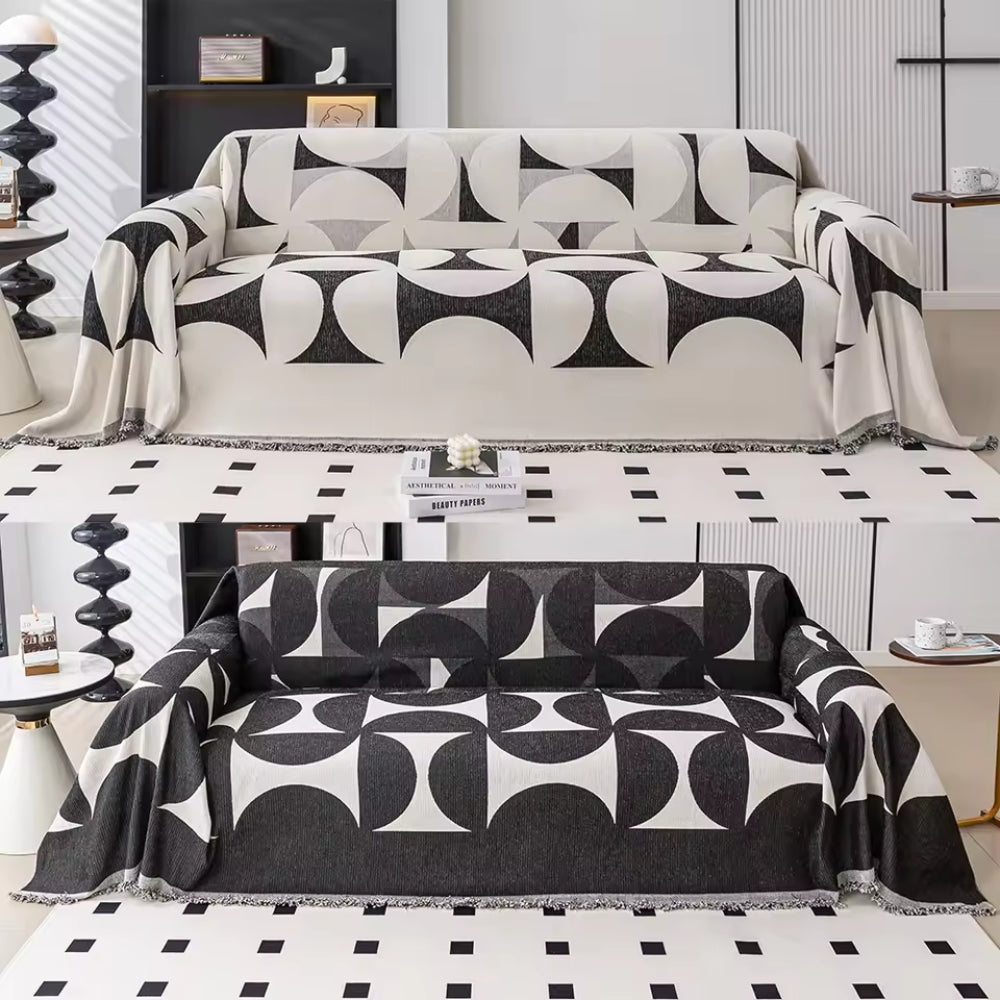 Windmill Pattern Sofa Cover