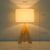Solara Minimalist Tripod Table Lamp