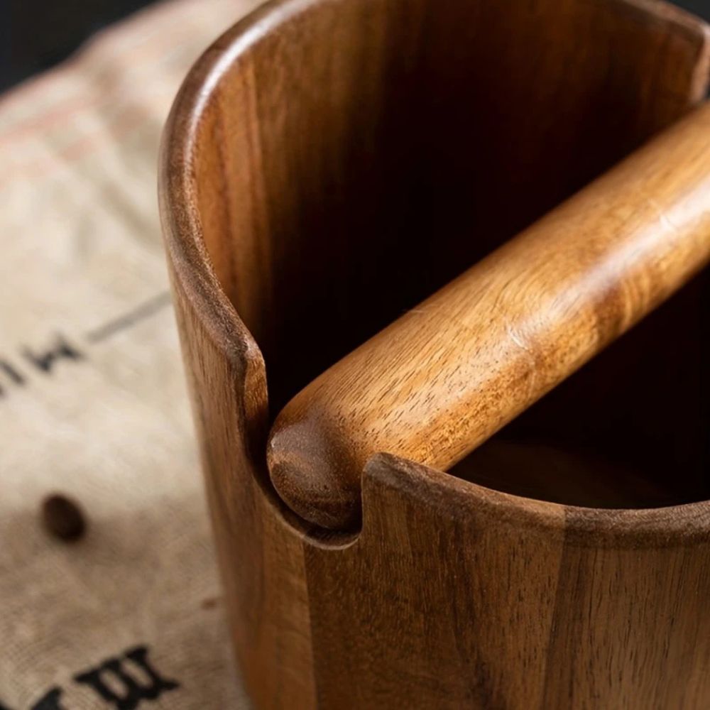 Solid Wood Coffee Knock Box