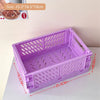 Storage box – Durable plastic – Collapsible design – Ideal for toys and cosmetics – Versatile home organizer