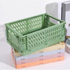 Storage box – Durable plastic – Collapsible design – Ideal for toys and cosmetics – Versatile home organizer