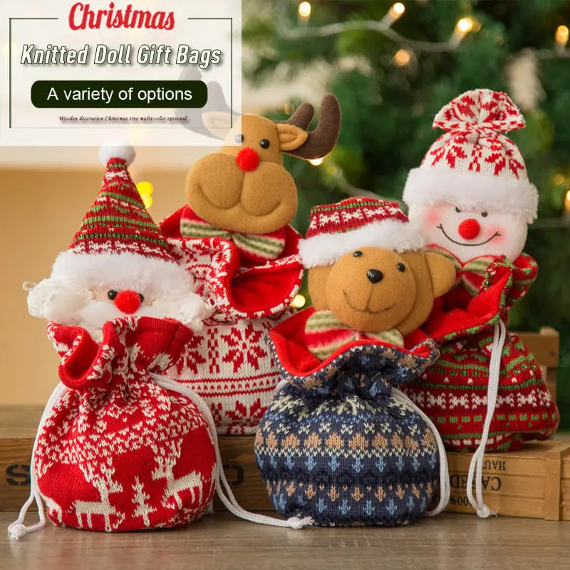 Giftpuppet® Knitted Doll Bag Set