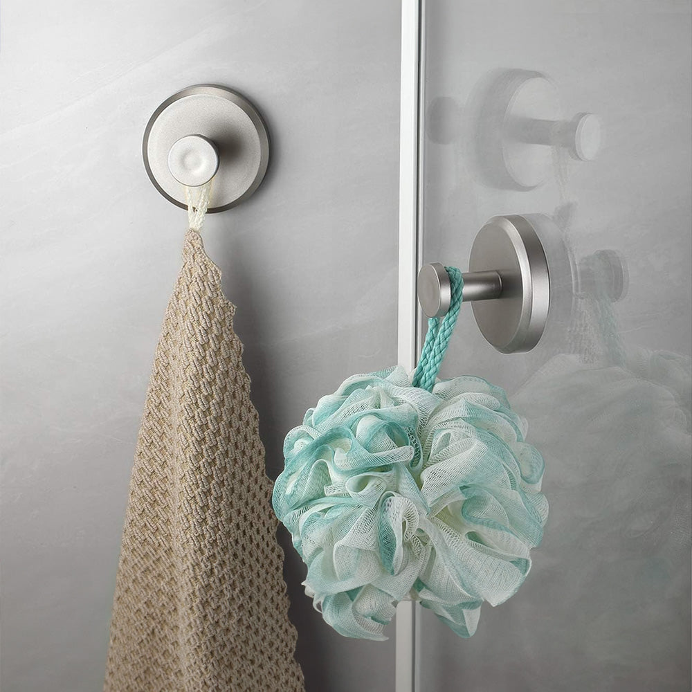 Suction Cup Hook – Durable ABS Plastic – Strong Hold for Shower – Easy Installation Without Drilling