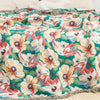 Sunlit Floral Tassel Cotton Blanket
