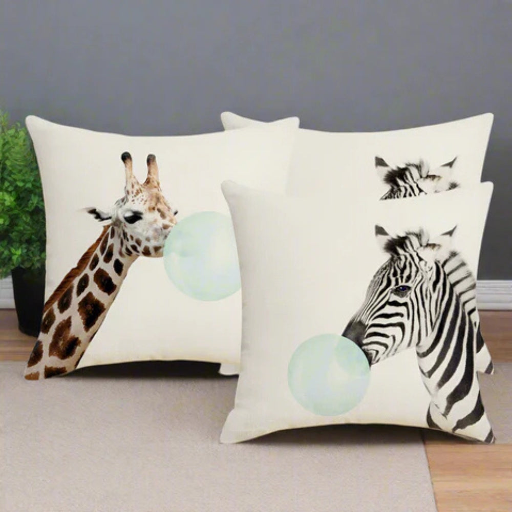 Gum Pop Animal Cushion Covers