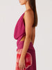 Sweet Charming Print Ruched Skirt Set