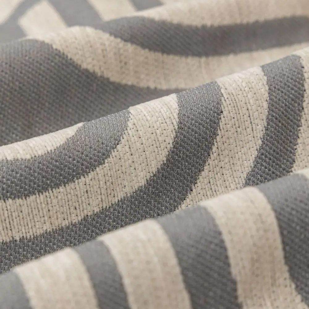 Symmetrical Half-Arch Chenille Sofa Cover