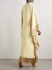 Mrs Ross Fringed Crepe Kaftan