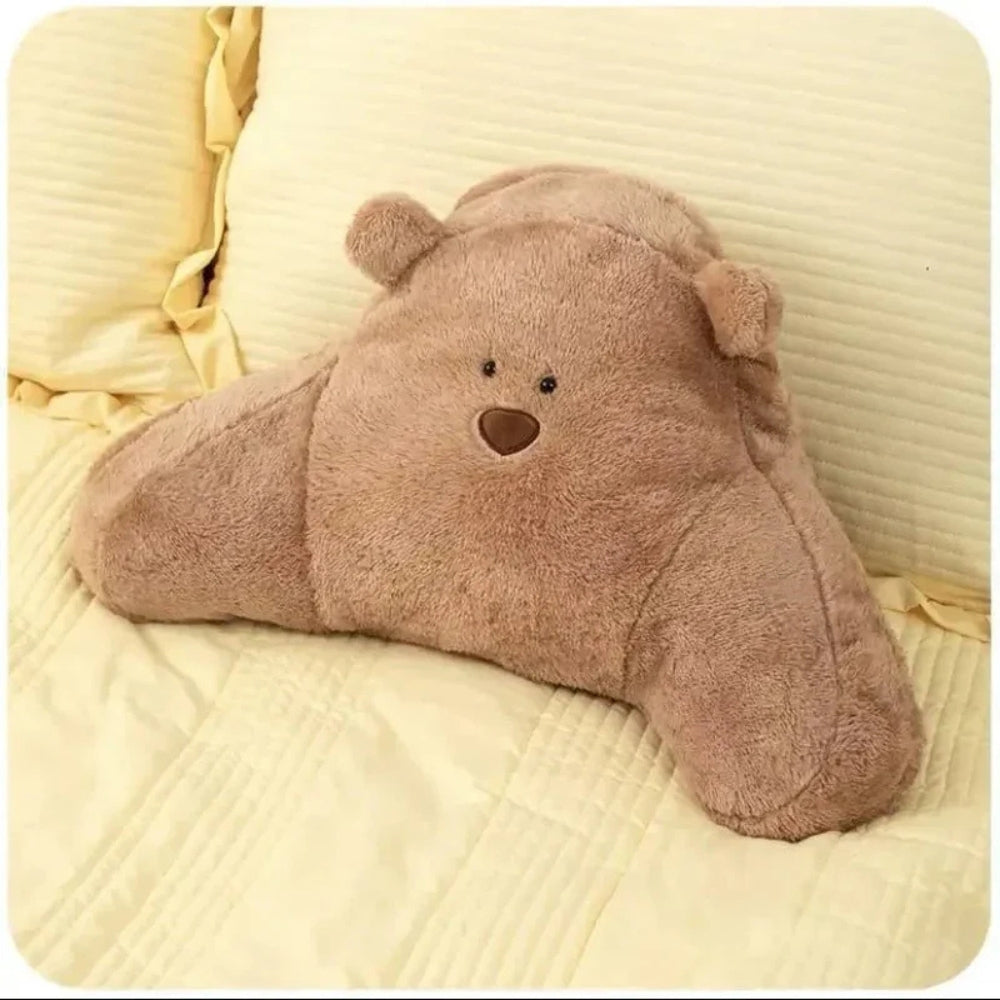 Teddy Shape Waist Backrest Cushion
