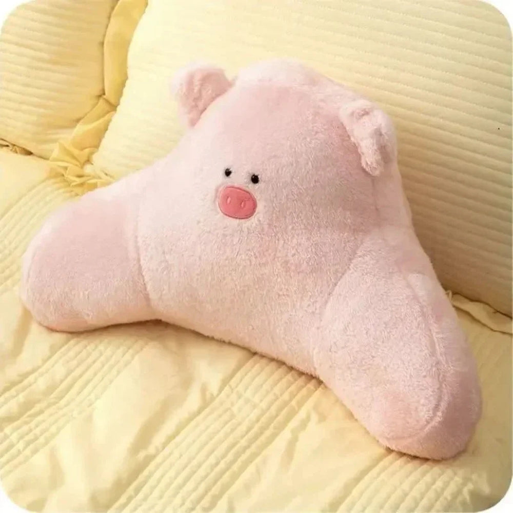Teddy Shape Waist Backrest Cushion